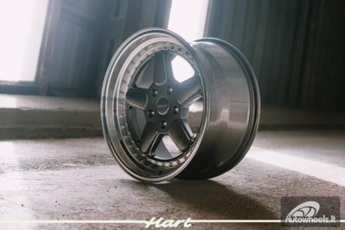 Ratlankis HART HR82 R18X9.5J 5X120 ET20 CB:74.1 Grey face and Diamond cut lip