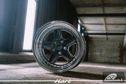 Ratlankis HART HR82 R18X11J 5X120 ET25 CB:74.1mm Grey face and Diamond cut lip