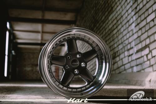 Ratlankis HART HR82 R18X11J 5X120 ET25 CB:74.1mm Grey face and Diamond cut lip