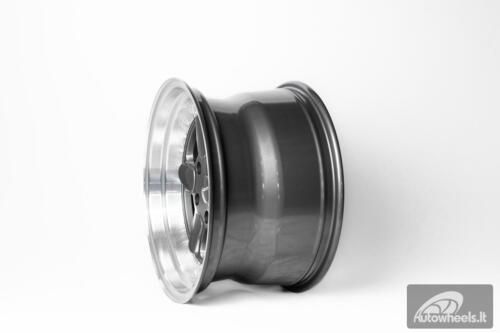 Ratlankis HART HR82 R18X11J 5X120 ET25 CB:74.1mm Grey face and Diamond cut lip