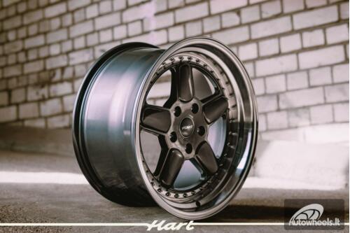 Ratlankis HART HR82 R17X8.5J 5X120 ET25 CB:72.6 Grey face and Diamond cut lip