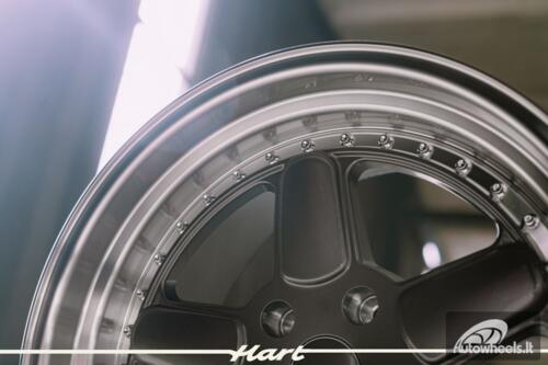 Ratlankis HART HR82 R17X8.5J 5X120 ET25 CB:72.6 Grey face and Diamond cut lip