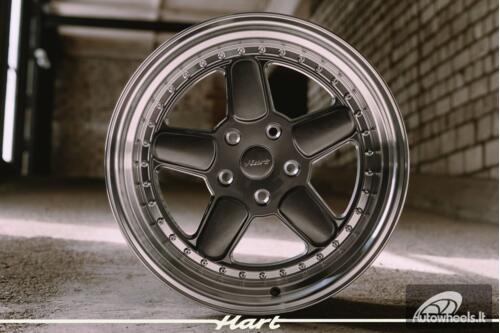 Ratlankis HART HR82 R17X8.5J 5X120 ET25 CB:72.6 Grey face and Diamond cut lip