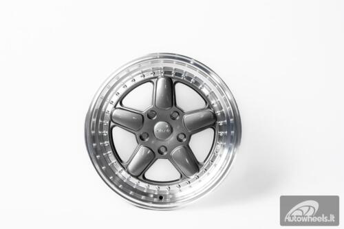 Ratlankis HART HR82 R17X8.5J 5X120 ET25 CB:72.6 Grey face and Diamond cut lip