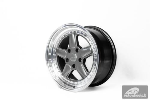 Ratlankis HART HR82 R17X8.5J 5X120 ET25 CB:72.6 Grey face and Diamond cut lip