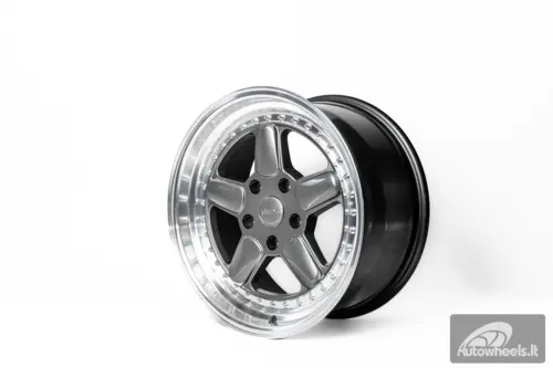 Ratlankis HART HR82 R17X8.5J 5X120 ET25 CB:72.6 Grey face and Diamond cut lip
