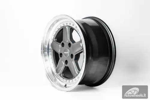 Ratlankis HART HR82 R17X8.5J 5X120 ET25 CB:72.6 Grey face and Diamond cut lip