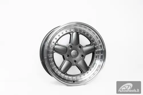 Ratlankis HART HR82 R17X8.5J 5X120 ET25 CB:72.6 Grey face and Diamond cut lip