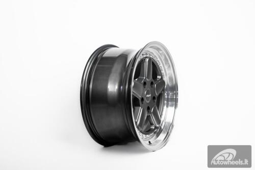 Ratlankis HART HR82 R17X8.5J 5X120 ET25 CB:72.6 Grey face and Diamond cut lip