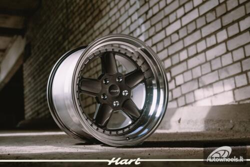 Ratlankis HART HR82 R17X10J 5X120 ET25 CB:72.6 Grey face and Diamond cut lip