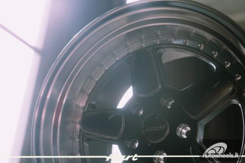 Ratlankis HART HR82 R17X10J 5X120 ET25 CB:72.6 Grey face and Diamond cut lip