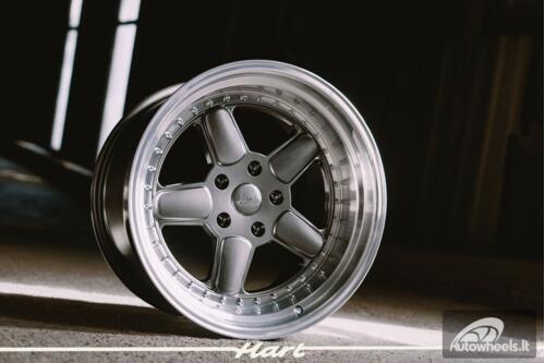 Ratlankis HART HR82 R17X10J 5X120 ET25 CB:72.6 Grey face and Diamond cut lip
