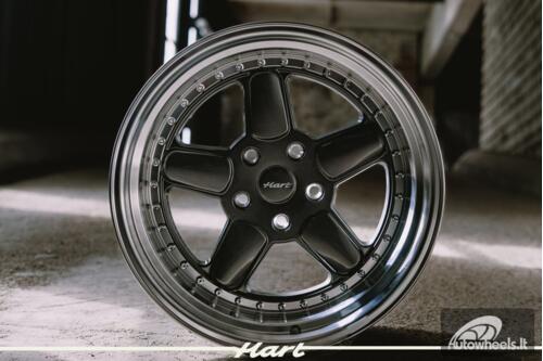 Ratlankis HART HR82 R17X10J 5X120 ET25 CB:72.6 Grey face and Diamond cut lip