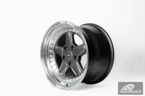 Ratlankis HART HR82 R17X10J 5X120 ET25 CB:72.6 Grey face and Diamond cut lip