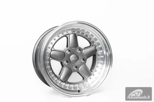 Ratlankis HART HR82 R17X10J 5X120 ET25 CB:72.6 Grey face and Diamond cut lip