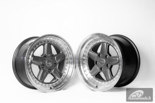 Ratlankis HART HR82 R17X10J 5X120 ET25 CB:72.6 Grey face and Diamond cut lip