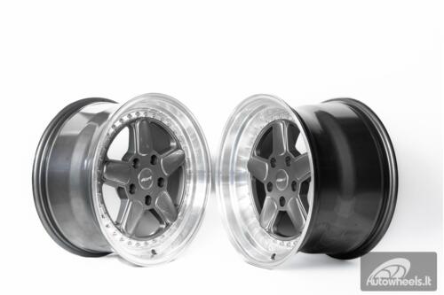 Ratlankis HART HR82 R17X10J 5X120 ET25 CB:72.6 Grey face and Diamond cut lip