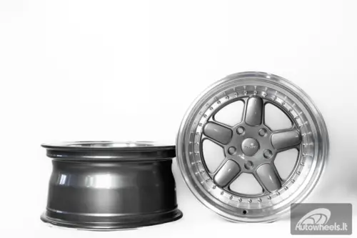Ratlankis HART HR82 R17X10J 5X120 ET25 CB:72.6 Grey face and Diamond cut lip