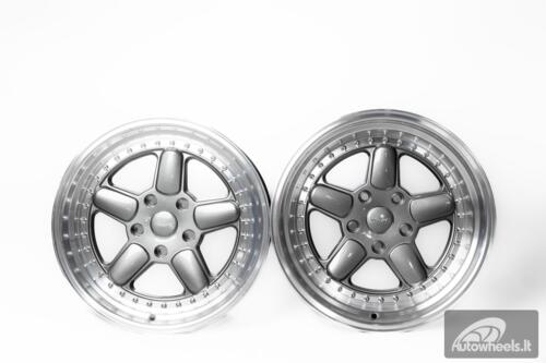 Ratlankis HART HR82 R17X10J 5X120 ET25 CB:72.6 Grey face and Diamond cut lip