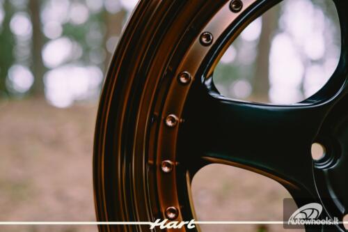 Ratlankis HART HR99 R18X9J 5X114.3 ET25 CB:73.1 Black Half Matt and Cooper lip