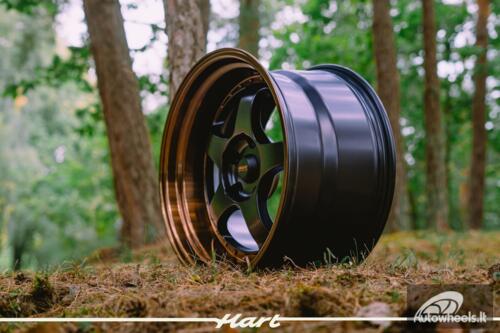 Ratlankis HART HR99 R18X10J 5X114.3 ET25 CB:73.1 Black Half Matt and Cooper lip