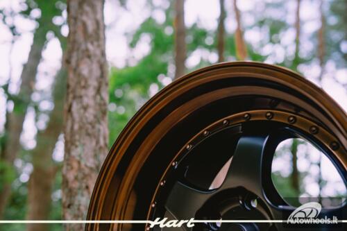 Ratlankis HART HR99 R18X10J 5X114.3 ET25 CB:73.1 Black Half Matt and Cooper lip