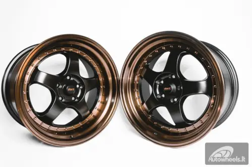 Ratlankis HART HR99 R18X10J 5X114.3 ET25 CB:73.1 Black Half Matt and Cooper lip
