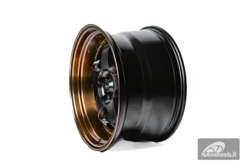 Ratlankis HART HR99 R18X10J 5X114.3 ET25 CB:73.1 Black Half Matt and Cooper lip