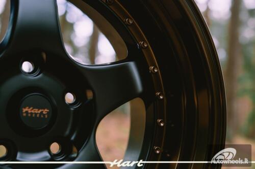 Ratlankis HART HR99 R18X9J 5X120 ET22 CB:72.6 Black Half Matt and Cooper lip