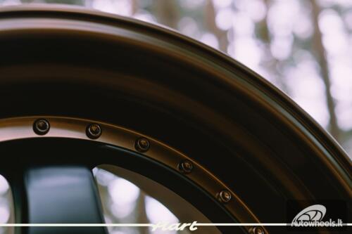 Ratlankis HART HR99 R18X9J 5X120 ET22 CB:72.6 Black Half Matt and Cooper lip