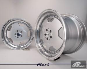 Ratlankis HART HR90 R17X8J 5X112 ET25 CB:66.6 Vacuum Chrome