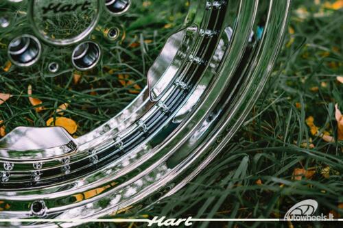 Ratlankis HART HR90 R17X9.5J 5X112 ET25 CB:66.6 Vacuum Chrome