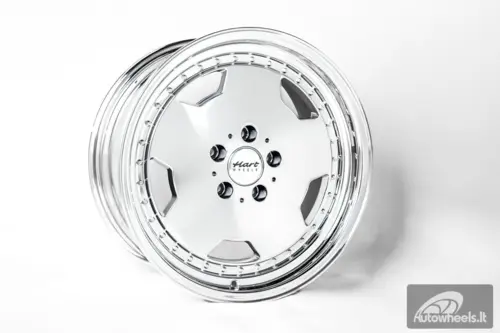 Ratlankis HART HR90 R18X8J 5X112 ET35 CB:66.6 Vacuum Chrome
