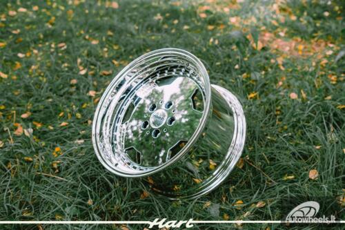 Ratlankis HART HR90 R18X9J 5X112 ET30 CB:66.6 Vacuum Chrome