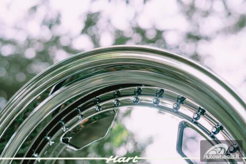 Ratlankis HART HR90 R18X9J 5X112 ET30 CB:66.6 Vacuum Chrome