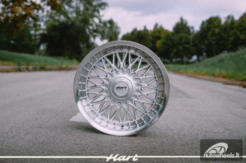 Ratlankis HART HR86 R17X8J 5X120 / 5X112 ET20 CB:72.6 Silver face and Diamond cut lip