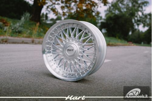 Ratlankis HART HR86 R17X8J 5X120 / 5X112 ET20 CB:72.6 Silver face and Diamond cut lip