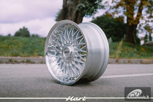 Ratlankis HART HR86 R17X8J 5X120 / 5X112 ET20 CB:72.6 Silver face and Diamond cut lip