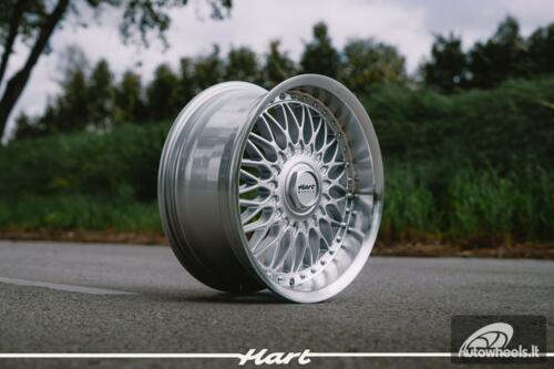 Ratlankis HART HR86 R17X8J 5X120 / 5X112 ET20 CB:72.6 Silver face and Diamond cut lip