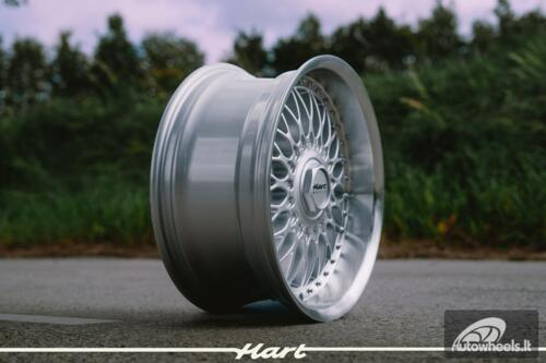 Ratlankis HART HR86 R17X8J 5X120 / 5X112 ET20 CB:72.6 Silver face and Diamond cut lip