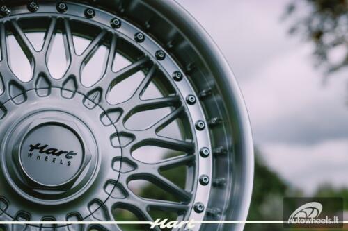 Ratlankis HART HR86 R17X8J 5X120 / 5X112 ET20 CB:72.6 Silver face and Diamond cut lip