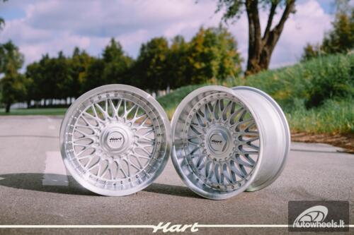 Ratlankis HART HR86 R17X8J 5X120 / 5X112 ET20 CB:72.6 Silver face and Diamond cut lip