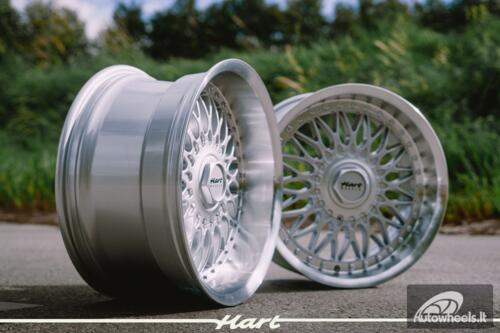 Ratlankis HART HR86 R17X8J 5X120 / 5X112 ET20 CB:72.6 Silver face and Diamond cut lip
