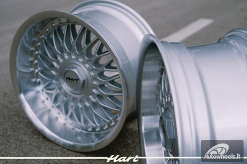 Ratlankis HART HR86 R17X8J 5X120 / 5X112 ET20 CB:72.6 Silver face and Diamond cut lip
