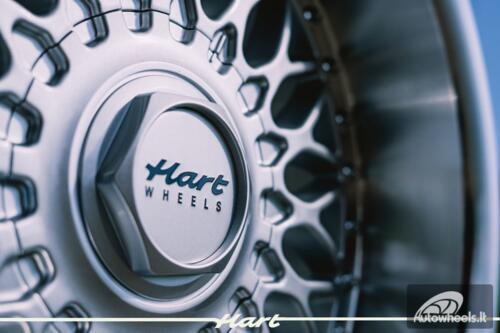 Ratlankis HART HR86 R17X9J 5X120 / 5X112 ET22 CB:72.6mm Silver face and Diamond cut lip