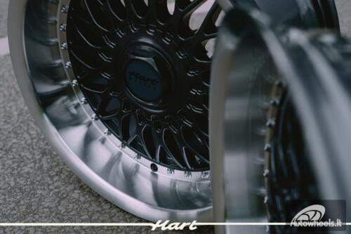 Ratlankis HART HR86 R17X8J 5X120 / 5X112 ET20 CB:72.6mm Grey face and Diamond cut lip