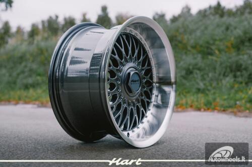 Ratlankis HART HR86 R17X9J  5X120 / 5X112 ET22 CB:72.6 Grey face and Diamond cut lip