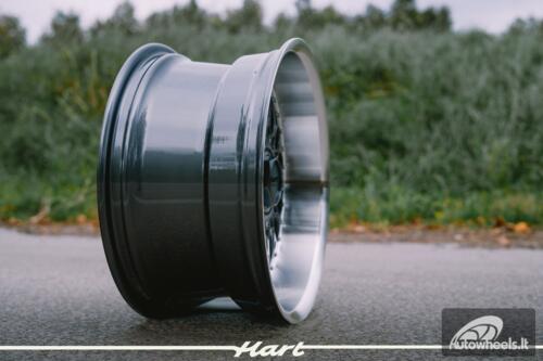 Ratlankis HART HR86 R17X9J  5X120 / 5X112 ET22 CB:72.6 Grey face and Diamond cut lip