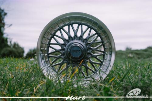 Ratlankis HART HR86 R17X9J  5X120 / 5X112 ET22 CB:72.6 Grey face and Diamond cut lip