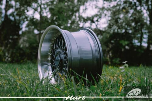 Ratlankis HART HR86 R17X9J  5X120 / 5X112 ET22 CB:72.6 Grey face and Diamond cut lip